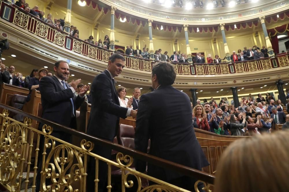 Segunda jornada de la moción de censura