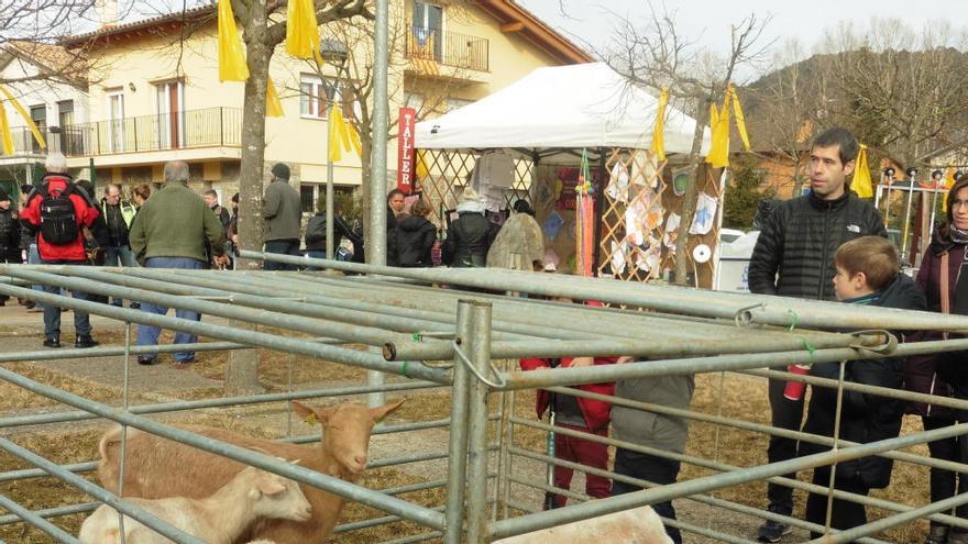 Molts visitants a l&#039;onzena edició de la fira del Farro de la Vall de Bianya