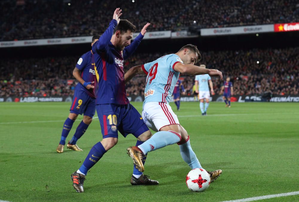 Las mejores imágenes del Barcelona - Celta // Reuters/Alberto Gea