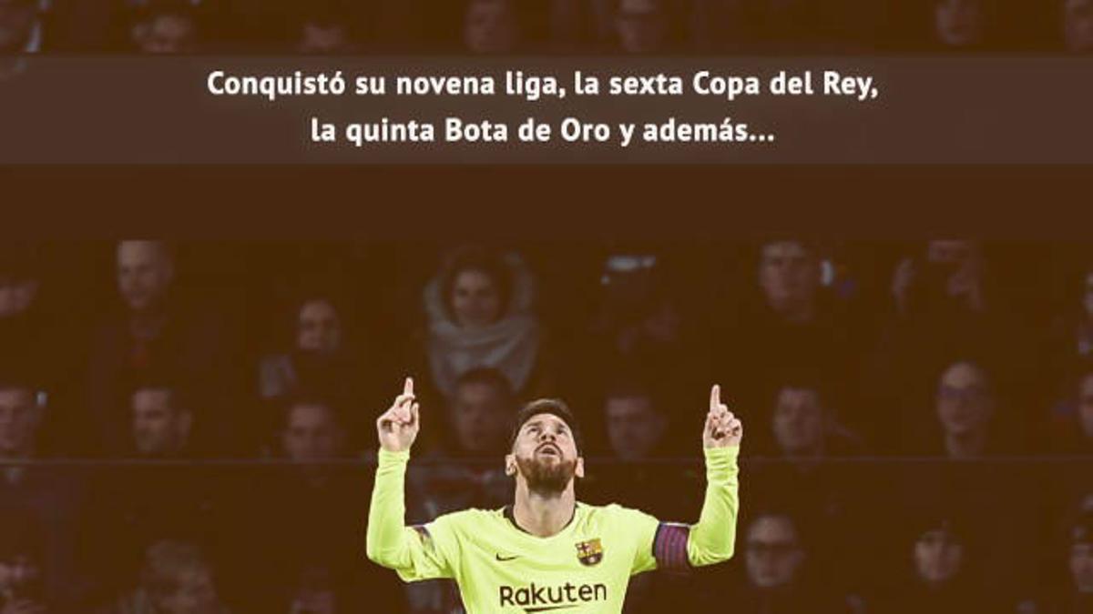 ¿Es justo que Messi sea el quinto?