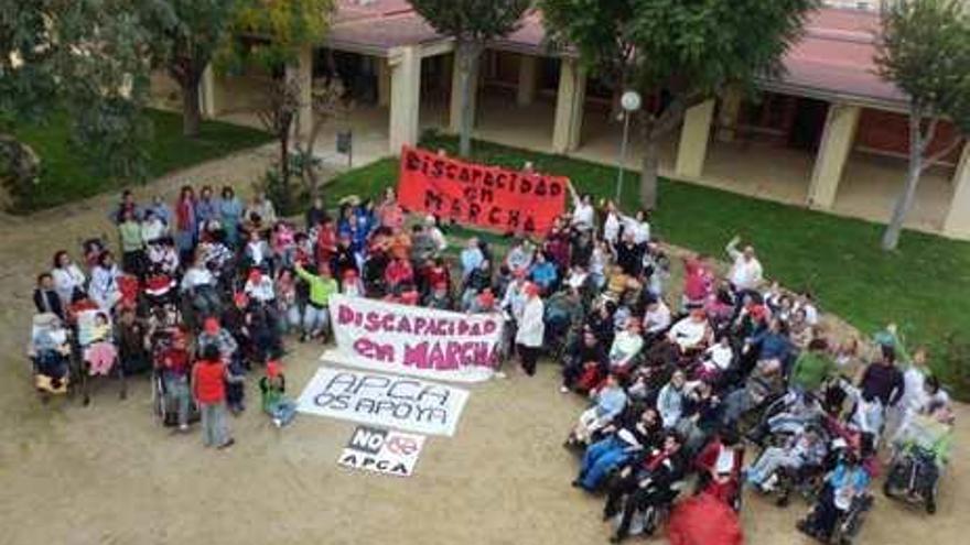 La Marcha por la Discapacidad finaliza esta mañana en Valencia