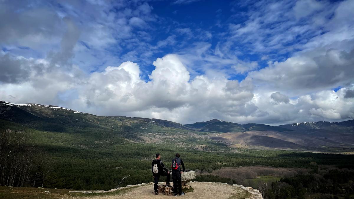 La sierra de Madrid.