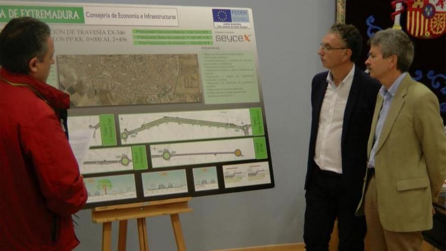 La obra de la travesía de la Ex-346 en Don Benito comenzará a principios del 2017