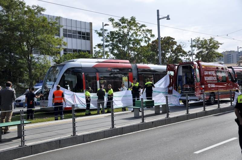 Fallece una mujer tras ser atropellada por el tranvía