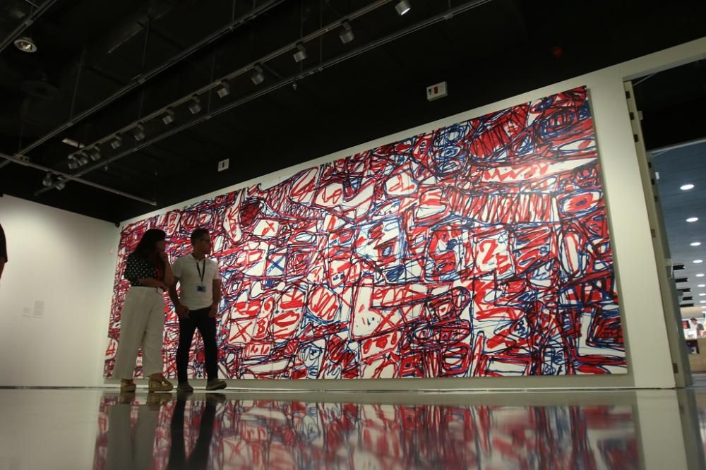 Exposición de Jean Dubuffet en el Centre Pompidou.