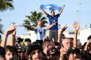 Así fue la locura argentina por Messi y la Selección en Algorfa