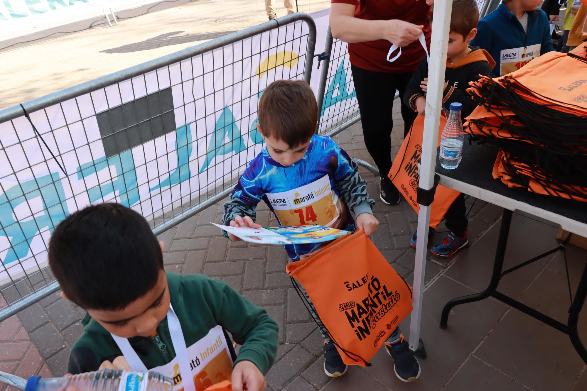 Las mejores imágenes de la maratón infantil en Castelló