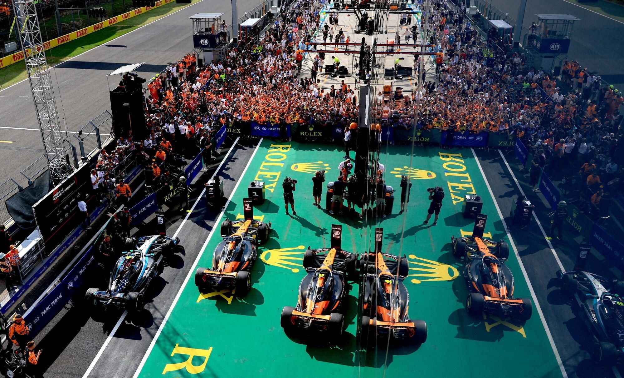 El Gran Premio de Hungría de F1, en imágenes