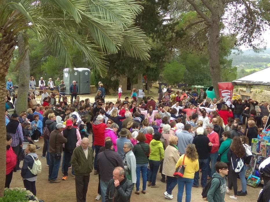 Gran asistencia al Pancaritat del Dia des Puig en Montuïri