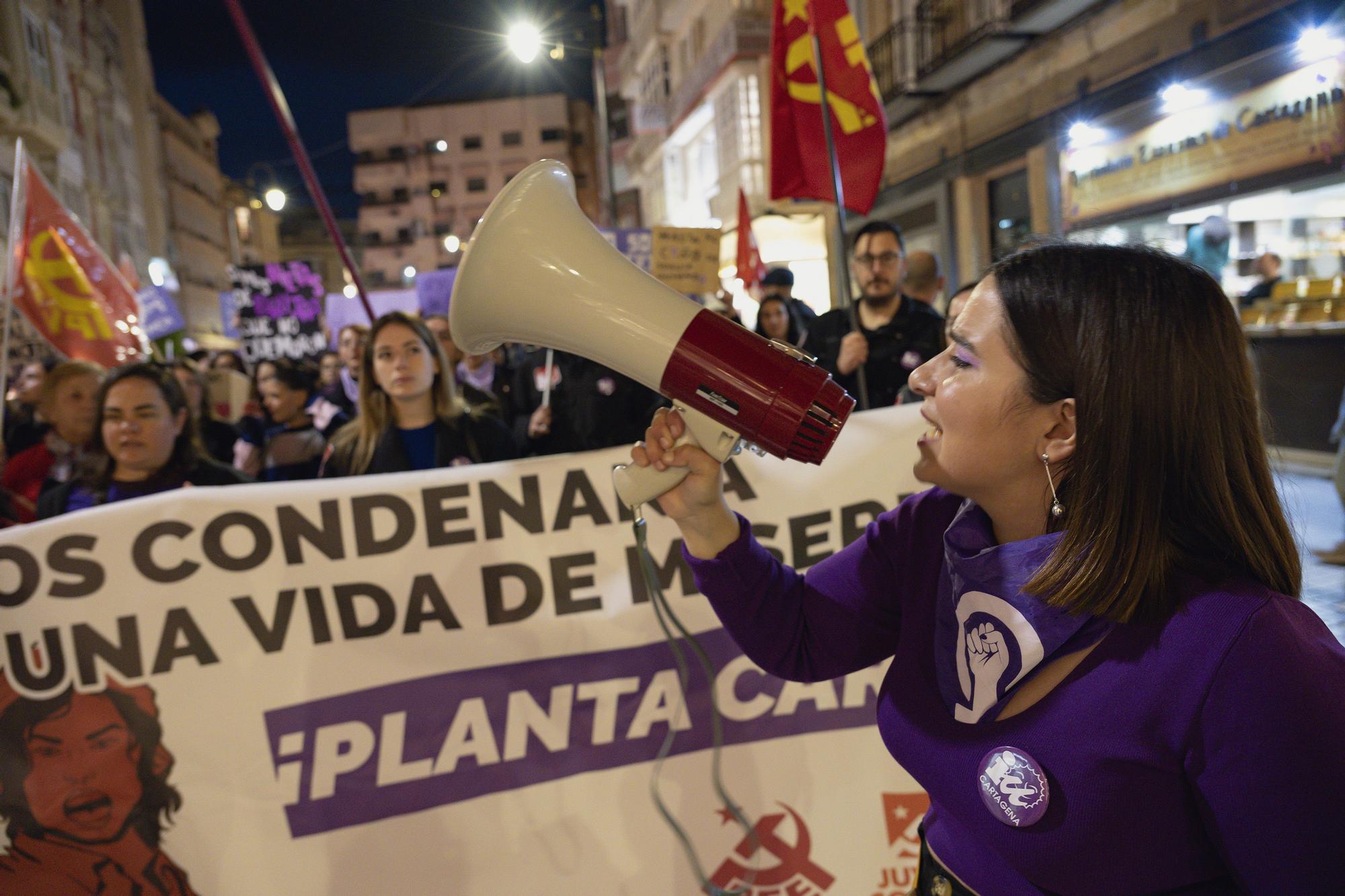 Manifestación del 8M en Cartagena