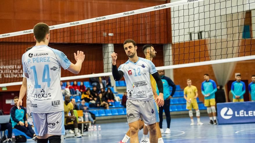 Vicente Monfort, mejor colocador de la jornada de la Superliga de voleibol