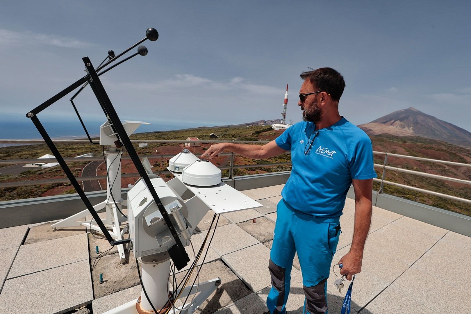 Visita al Centro de Investigaciones Meteorológicas de Izaña