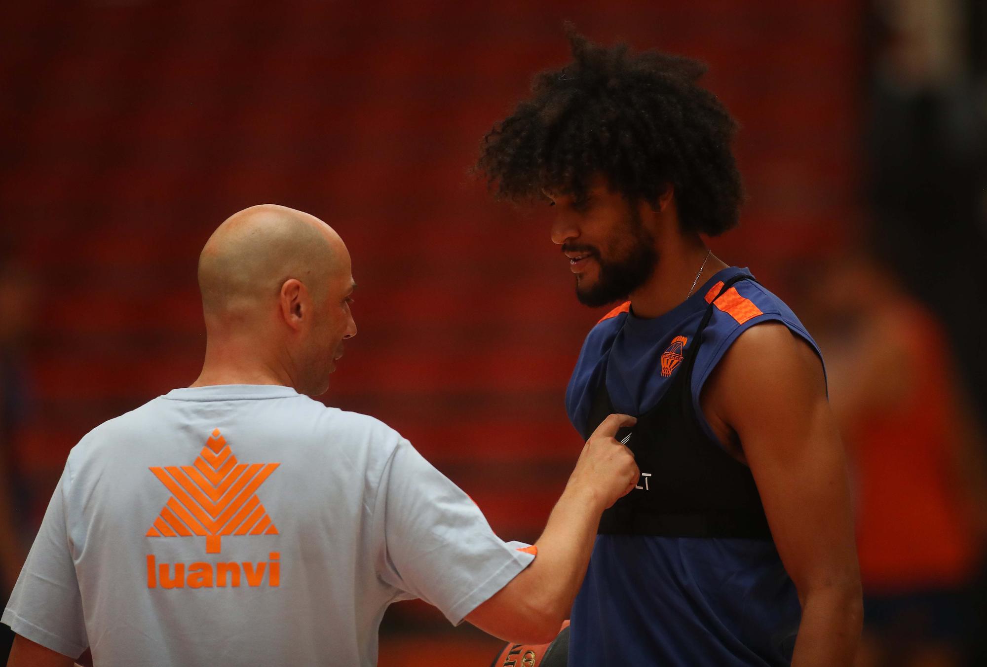 Primer Entrenamiento del Valencia Basket