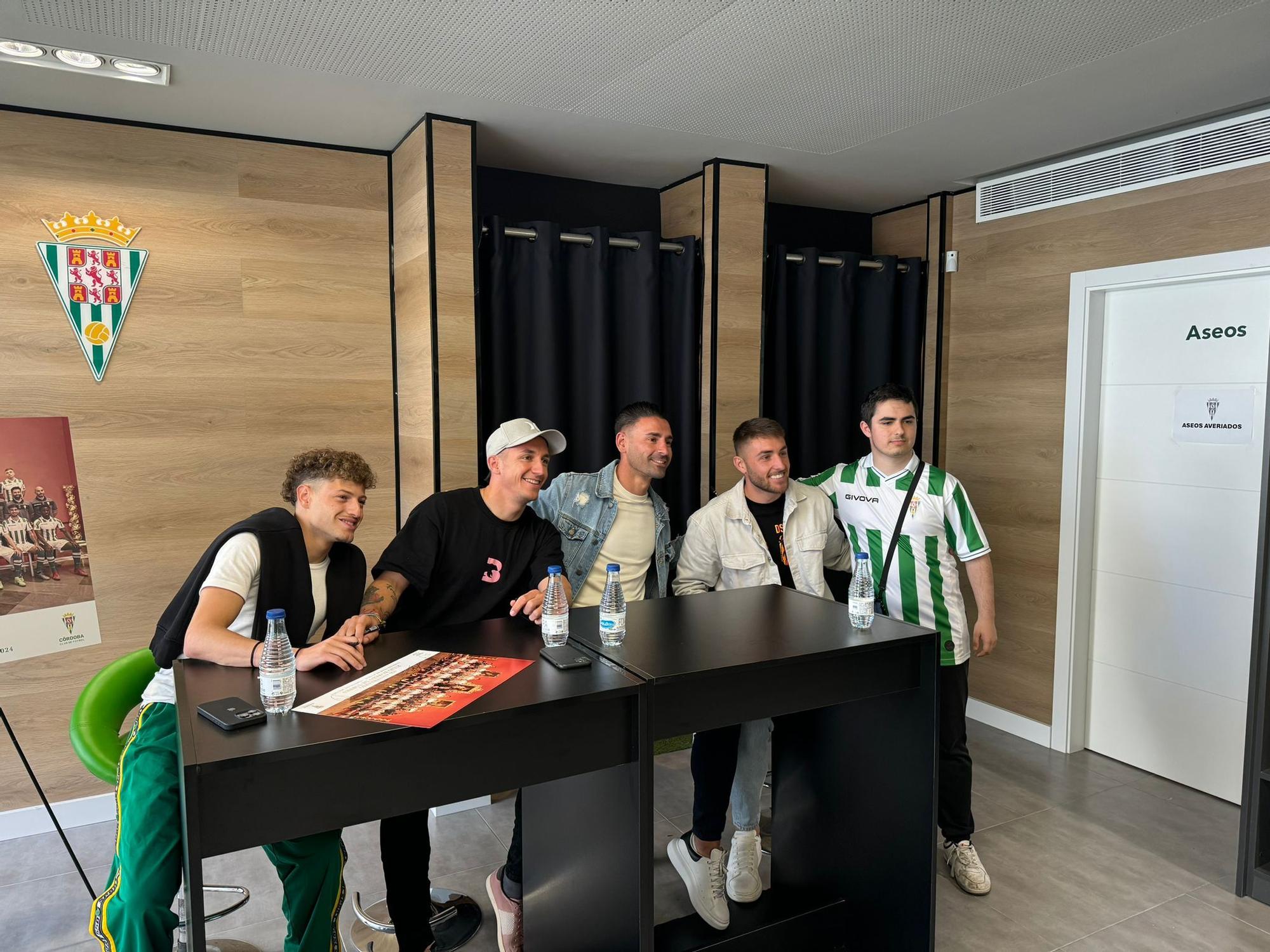 El Córdoba CF y la presentación de su póster oficial, en imágenes