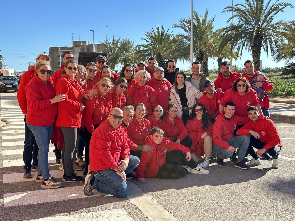 Almuerzo Sant Antoni y pasacalle.