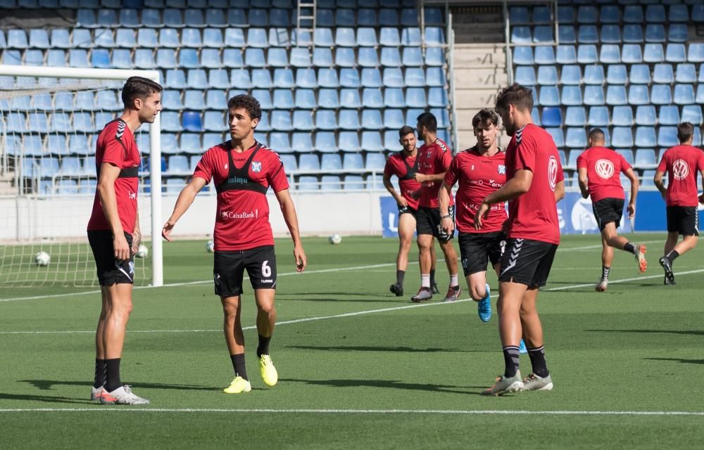 Entrenamiento del CD Tenerife