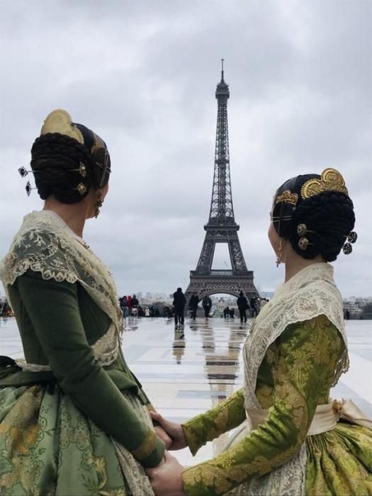 Nerea, una nueva fallera mayor de València en París