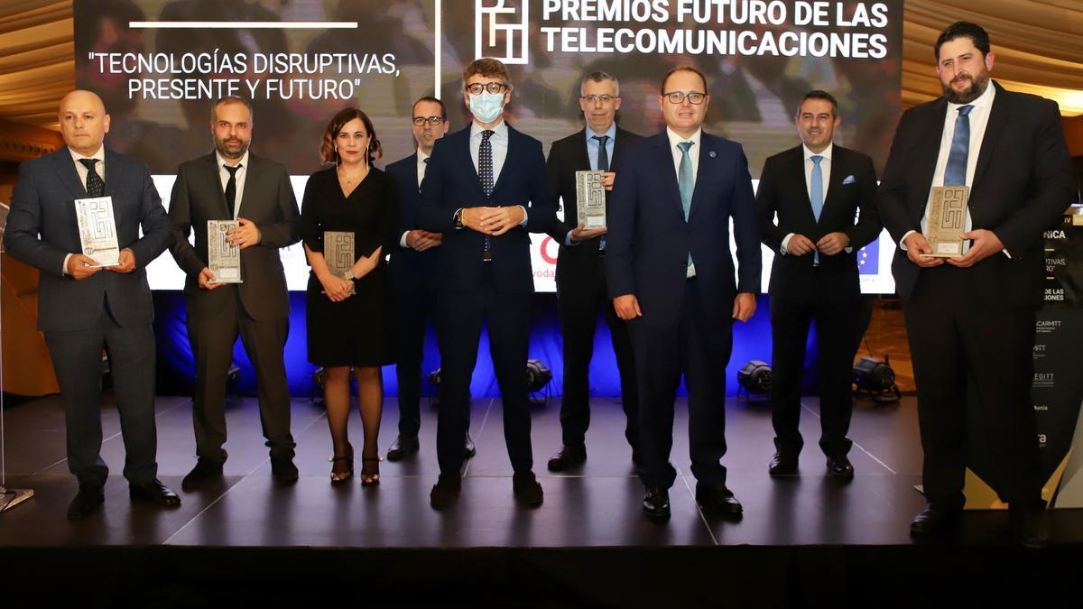 Los galardonados con los IV Premios ‘Futuro de las Telecomunicaciones’
