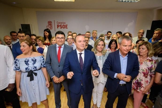 Presentación de las candidaturas del PSOE, ...