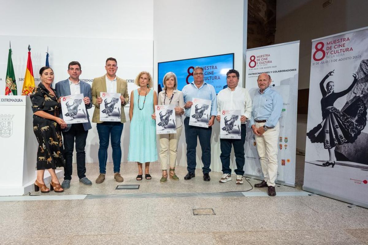Acto de presentación de la la Muestra de Cine y Cultura de la Vera.