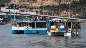 El nuevo bus náutico conecta los dos extremos del Port Vell