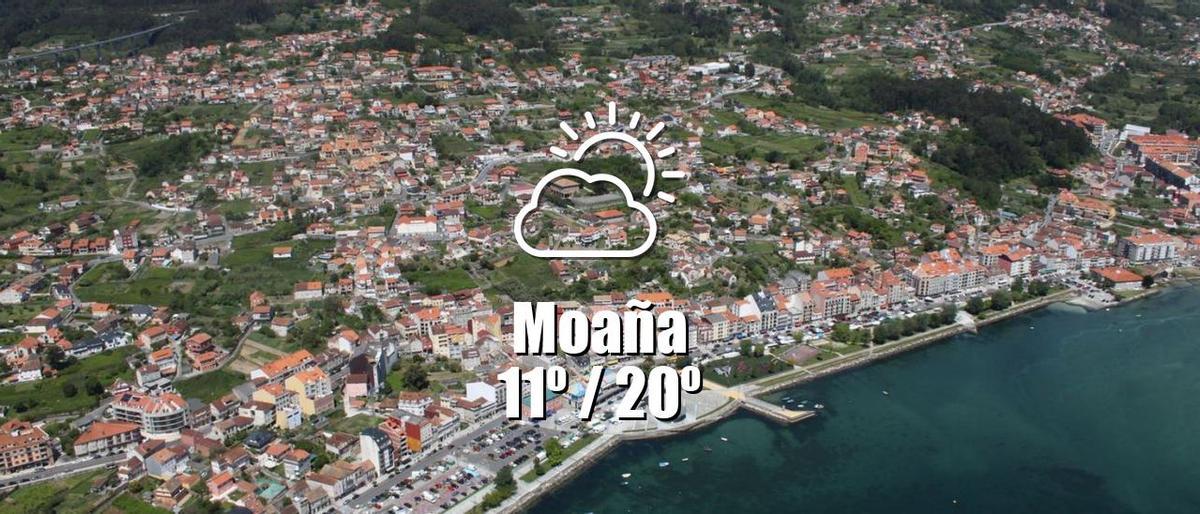 El tiempo en Moaña: previsión meteorológica para hoy, lunes 20 de abril
