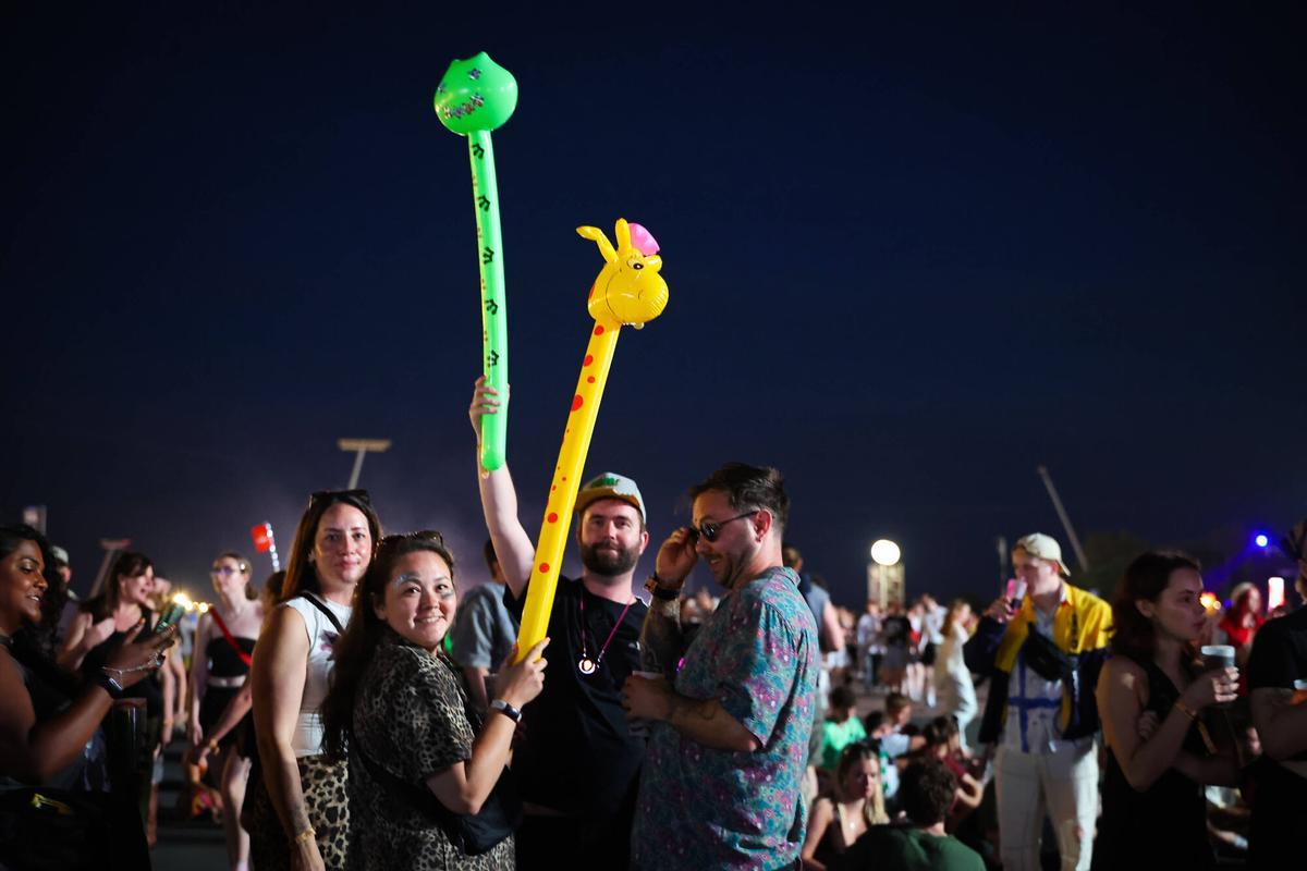 Ambiente del sábado en el Primavera Sound 2026. Ambiente del sábado en el Primavera Sound 2026.
