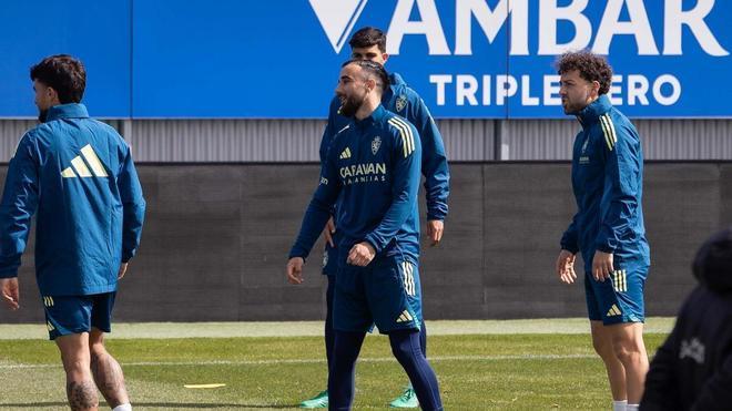 Rober tampoco estará con el Real Zaragoza en la final ante el Sporting