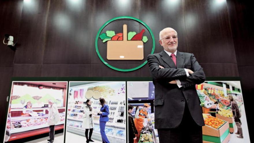 El presidente de la cadena de supermercados Mercadona, Juan Roig.