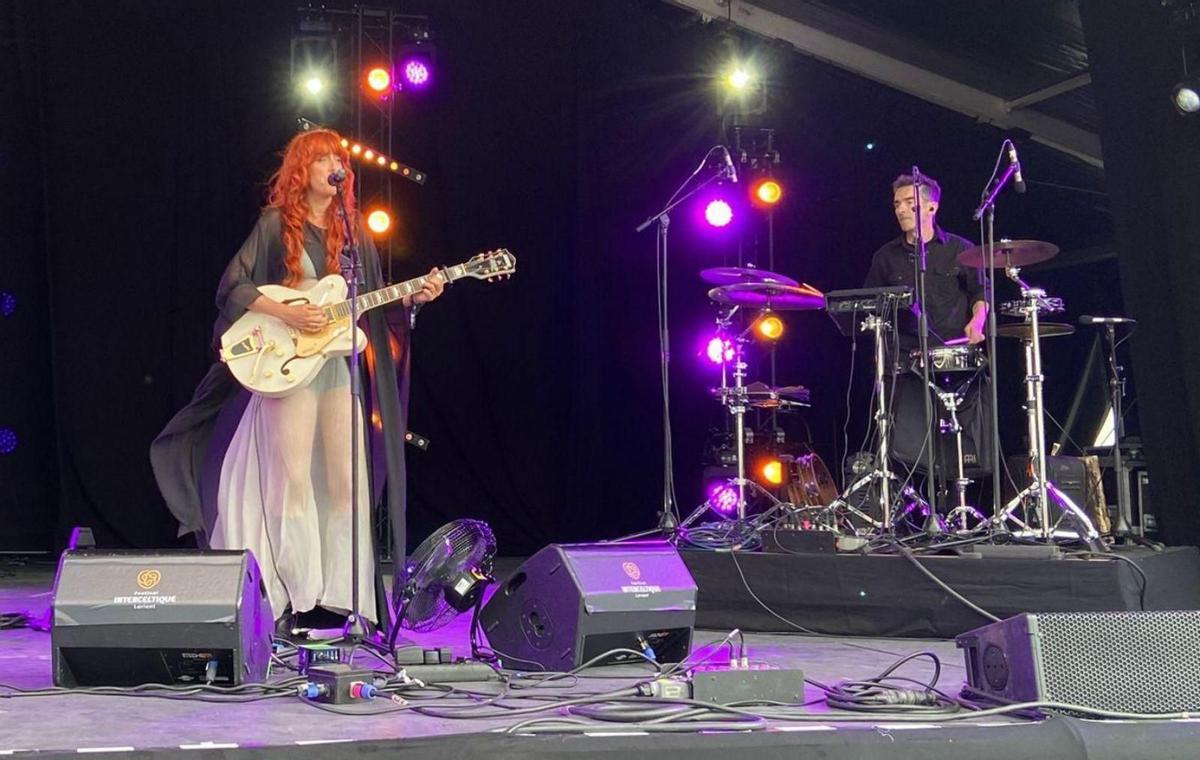 Marisa Valle Roso en un concierto