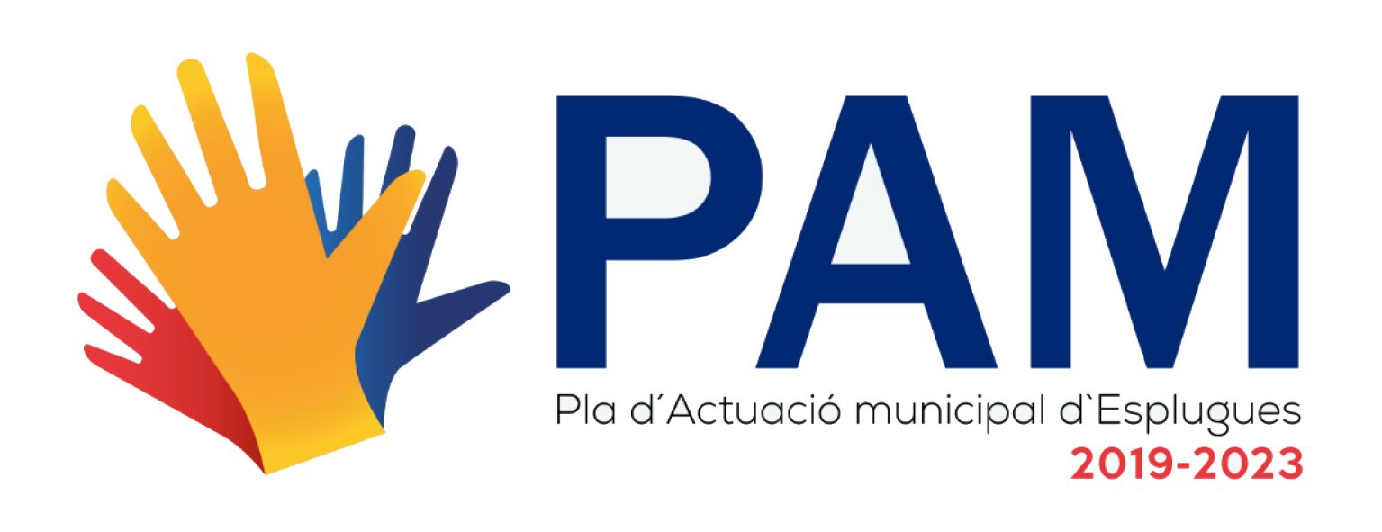 Logotipo del PAM 2019-2023 de Esplugues