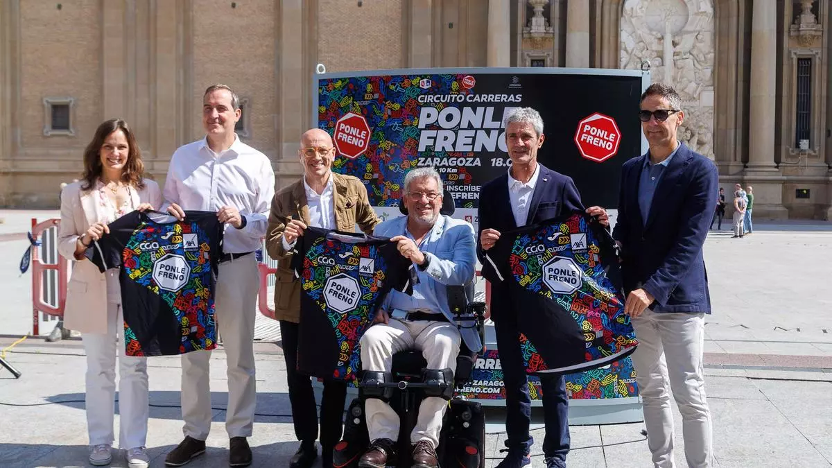 Zaragoza se prepara para acoger este domingo la próxima parada del circuito de carreras Ponle Freno