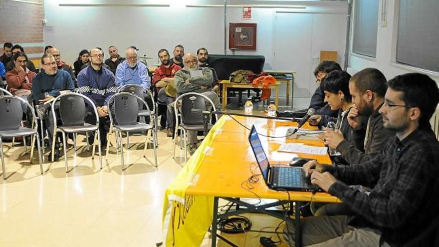 Assemblea de la CUP territorial de la Catalunya Central celebrada el 23 de desembre