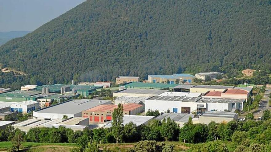 Naus al polígon industrial de la Valldan, que té una ocupació del 53%