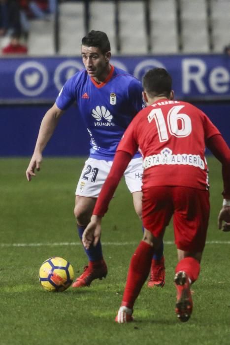 Partido en el Carlos Tartiere entre el Oviedo y el Almería