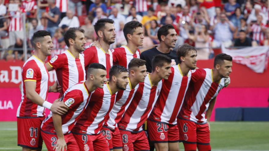 El Girona presenta el mateix onze que va jugar contra l&#039;Atlètic