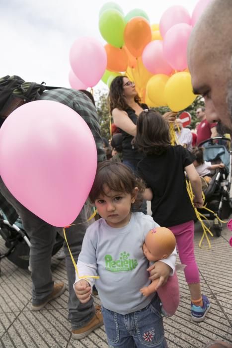 La manifestación, en imágenes