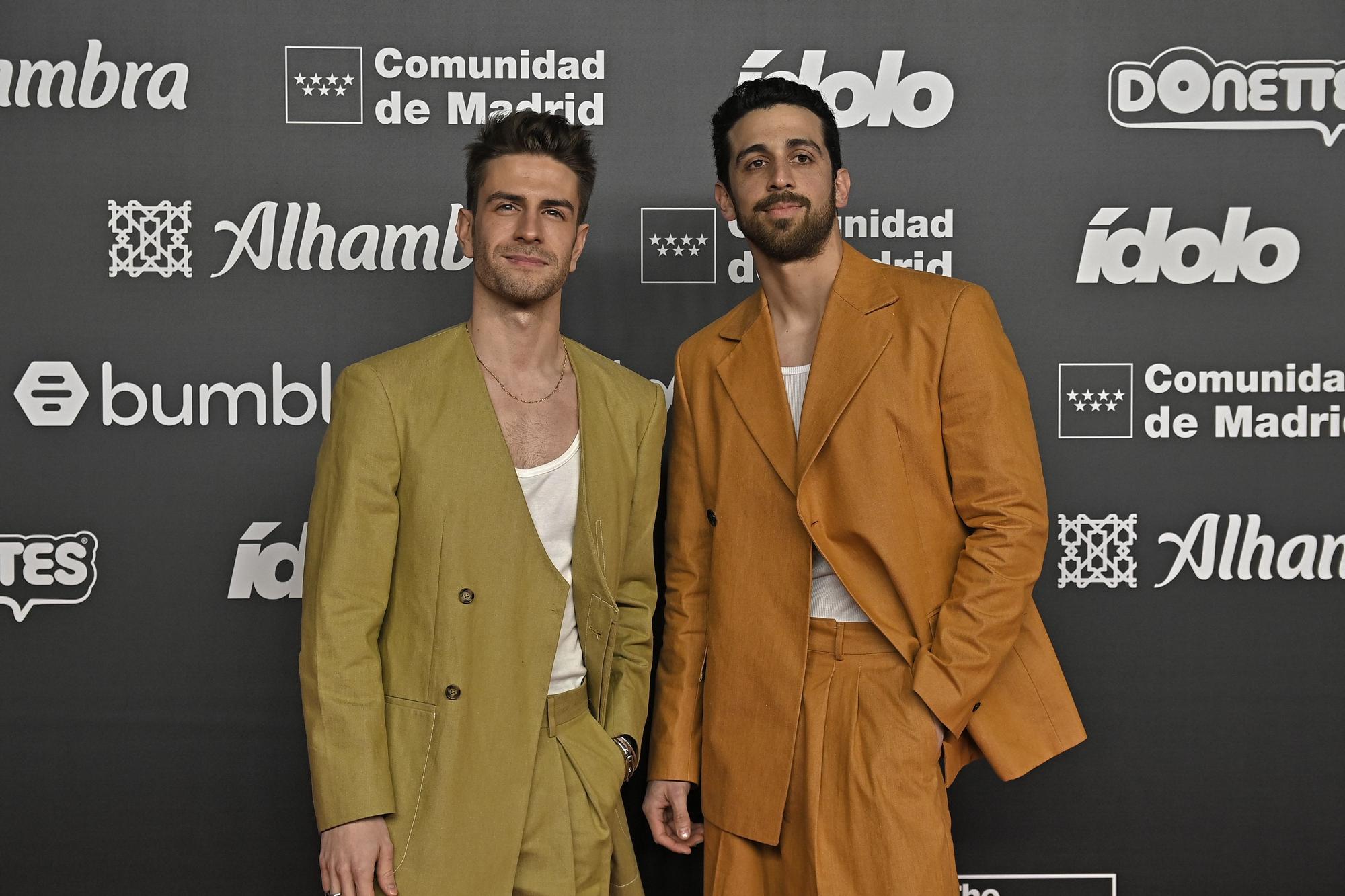 Premios Ídolo: todas las fotos del photocall