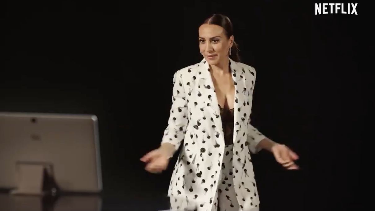 Mónica Naranjo en la promo de 'Amor con fianza'