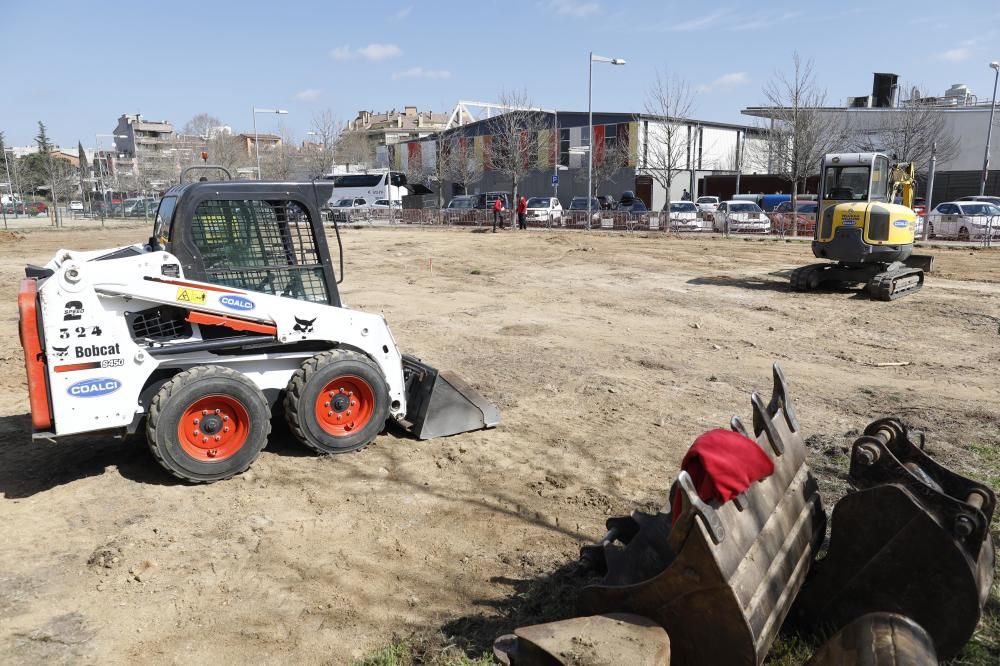 Frodeno construeix un «pump track» a Salt