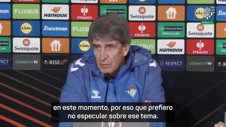 Manuel Pellegrini, crítico con la final de la AFCON, evita hablar del mercado de fichajes: "Queremos estar entre los 8 primeros"