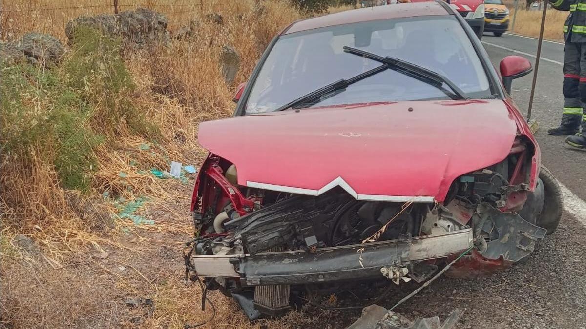 Estado que presenta el coche siniestrado.