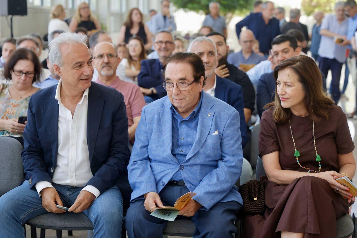 Valencia. Palau de la música 40 aniversario Presentación nueva temporada 2026 2027 Programación en el aniversario del Palau de la música María José Català alcaldesa VLC