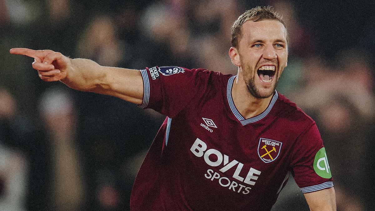 Soucek, autor del gol del West Ham