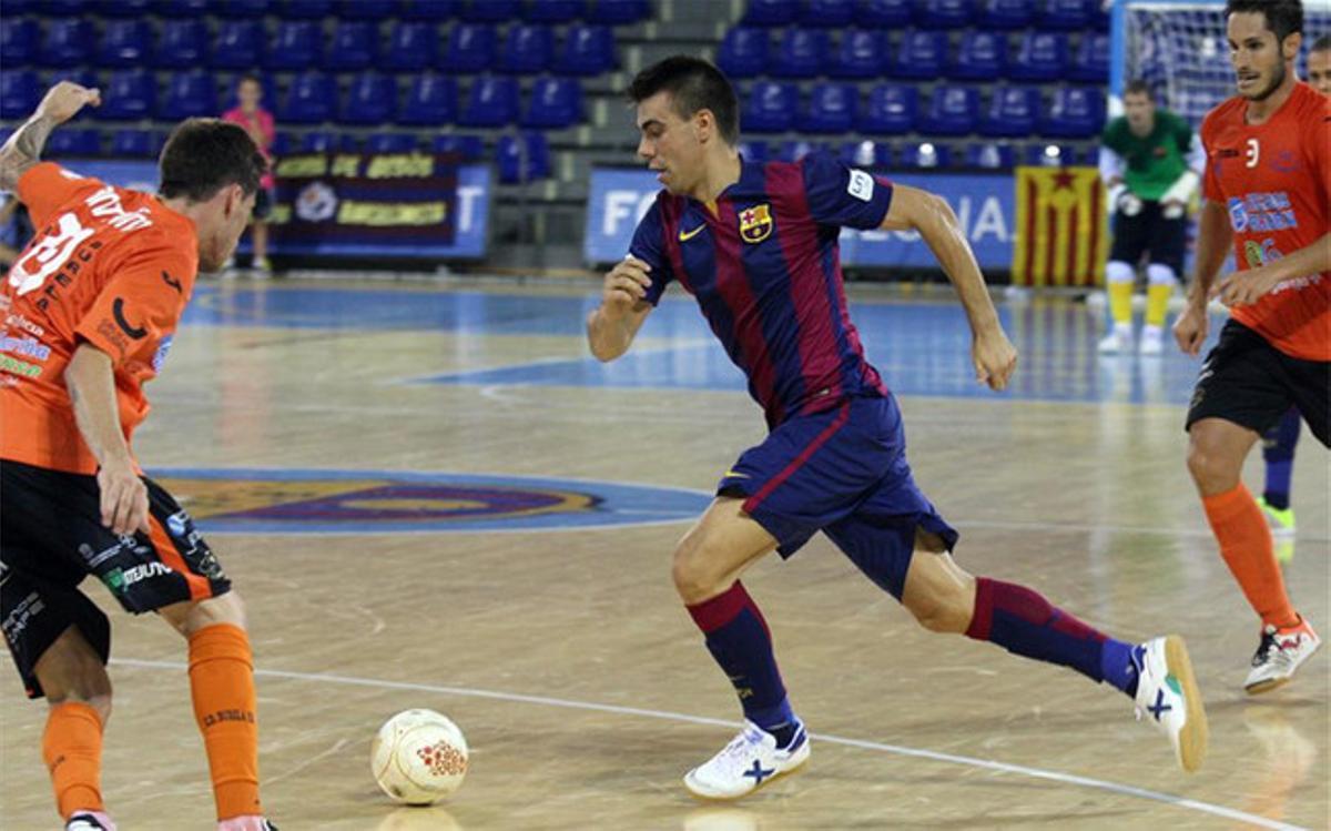 Las mejores imágenes del Barça-Burela Las mejores imágenes del Barça-Burela