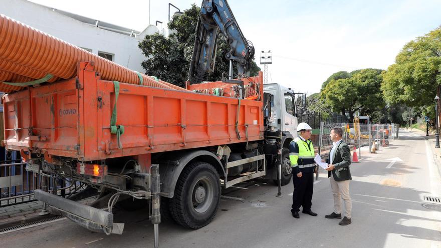 Mejoran la red de saneamiento en la zona de Camino del Pinar