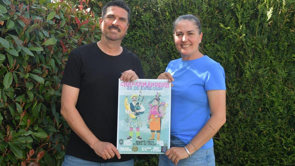 La Festa Charramandeira de Caión busca romper moldes con una celebración de lo 'cutre' y lo llamativo