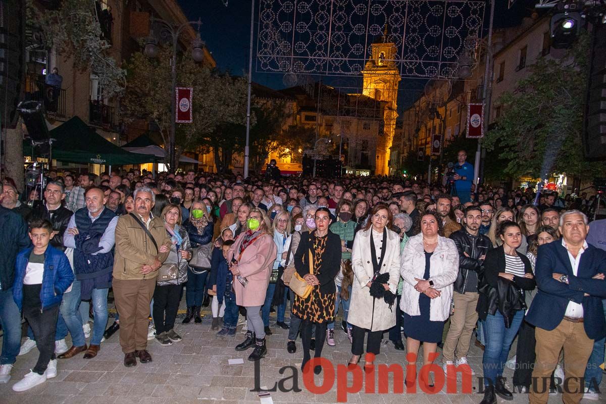 Así fue el pregón de las Fiestas de Caravaca en honor a la Vera Cruz