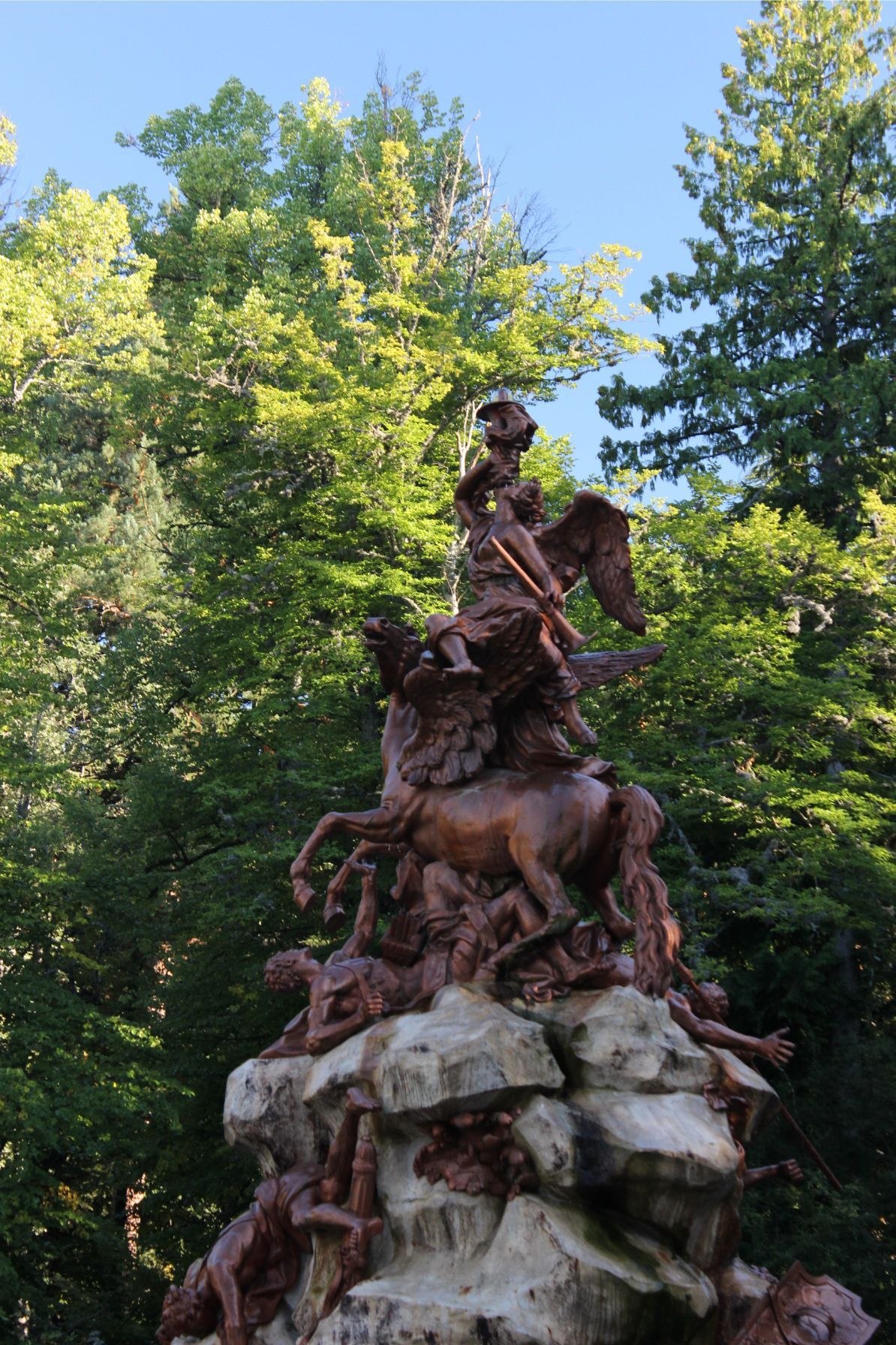 Fuente de la Fama, en los jardines del Palacio Real de La Granja de San Ildefonso