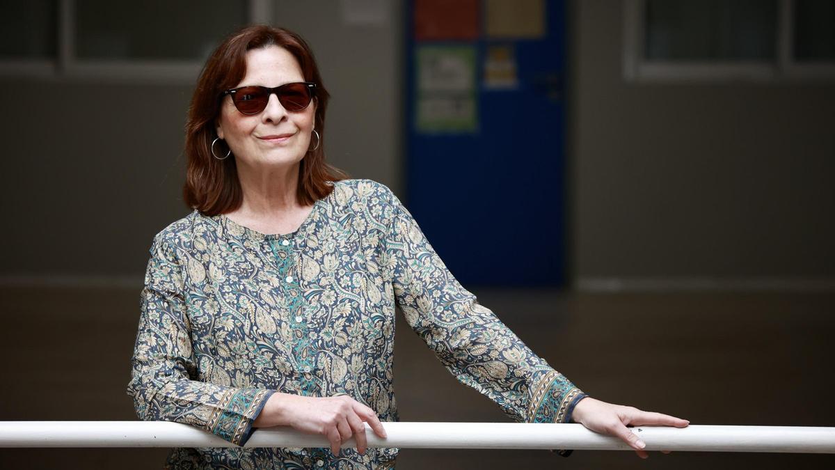 Rosa Vivanco, profesora de Dibujo en la Faculta de Bellas Artes de la UMU